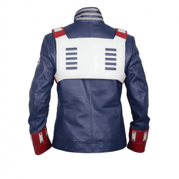 My Hero Academia Shoto Todoroki Navy Leather Jacket