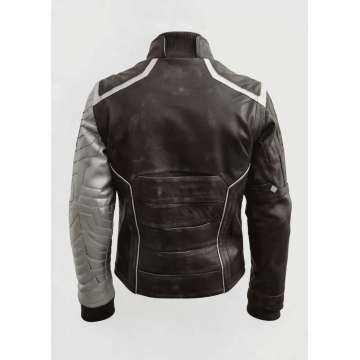 Brown Winter Soldier Bucky Barnes Leather Jacket