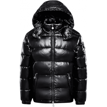 Men's Hooded Puffer Jacket...