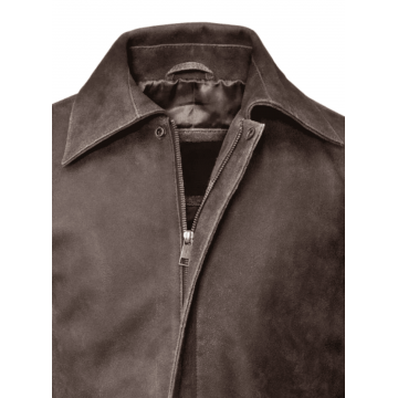 Indiana Jones Suede Leather Brown Jacket Indiana Jones Suede Leather Brown Jacket
