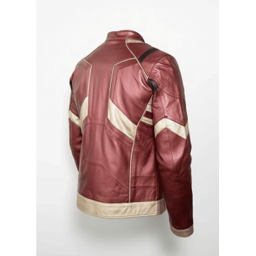 Tony Stark Ironman Armor Leather Jacket