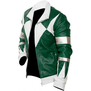Flesh & Hide F&H Kid's Green Action Hero Faux Leather Jacket