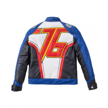 Overwatch Soldier 76 Motorcycle Leather Jacket
