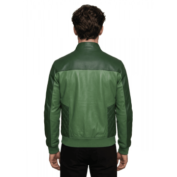 Star Wars Resistance Kazuda Xiono Green Leather Jacket