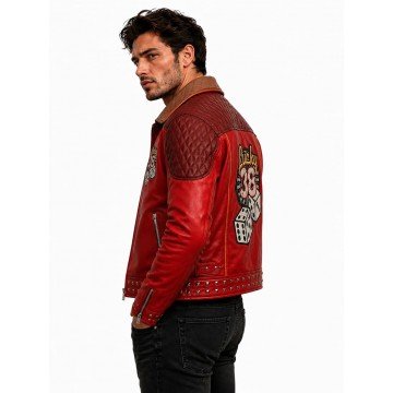 Lucky 38 Vegas Veteran Ranger Fallout Leather Jacket
