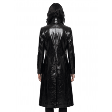 The Matrix 4 Trinity Black Faux Leather Trench Coat