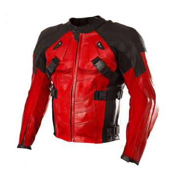 Deadpool Red & Black Faux...
