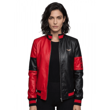 Women's 51 50 Bomber Black...