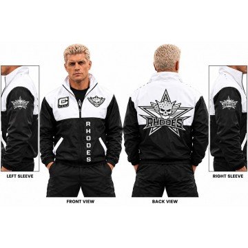 Cody Rhodes WWE Black And White Jacket