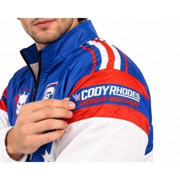 Cody Rhodes Stars & Stripes Nightmare Windbreaker Jacket