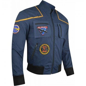 Star Pilot Uniform Cotton Jacket,Jonathan Trek Archer Space Suit Jacket Star Pilot Uniform Cotton Jacket,Jonathan Trek Archer Space Suit Jacket