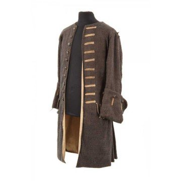 Jack Sparrow Pirates of The Caribbean Wool Coat