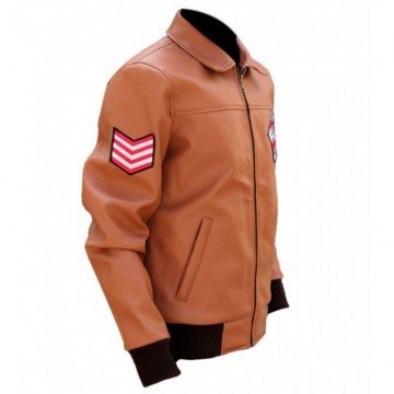 Ryo Hazuki Shenmue III Bomber Brown Leather Jacket Vol 2 Ryo Hazuki Shenmue III Bomber Brown Leather Jacket Vol 2