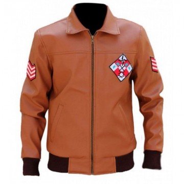 Ryo Hazuki Shenmue III Bomber Brown Leather Jacket Vol 2 Ryo Hazuki Shenmue III Bomber Brown Leather Jacket Vol 2