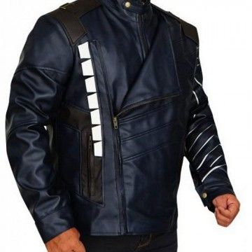 Infinity War Bucky Barnes Winter Soldier White Wolf Jacket Costume