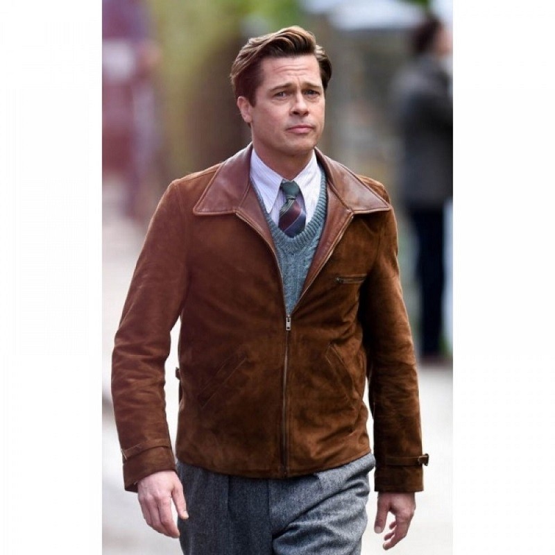 Allied Brad Pitt Jacket