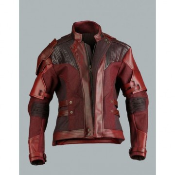 Avengers Infinity War Star Lord Men's Leather Jacket