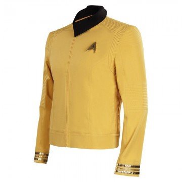 Trek Discovery Captain Christopher Pike Cosplay Jacket Badge