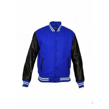 Men's Letterman Wool Royal...