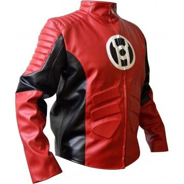 Jaspers Gardener Red Lantern Leather Jacket