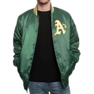 Men’s Starter Oakland Athletics A’s Green Jacket