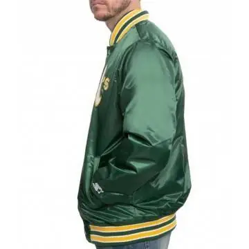 Men’s Starter Oakland Athletics A’s Green Jacket
