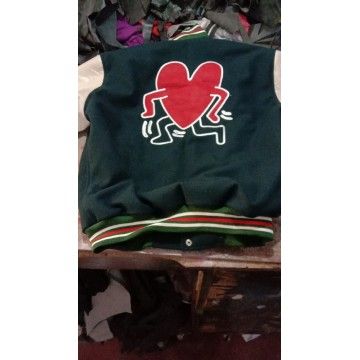Axel Arigato Illusion Varsity Jacket Dark Green Axel Arigato Illusion Varsity Jacket Dark Green