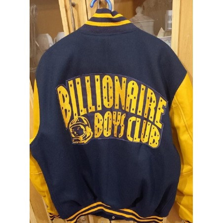 Billionaire Boys Club Blue And Yellow Varsity Jacket