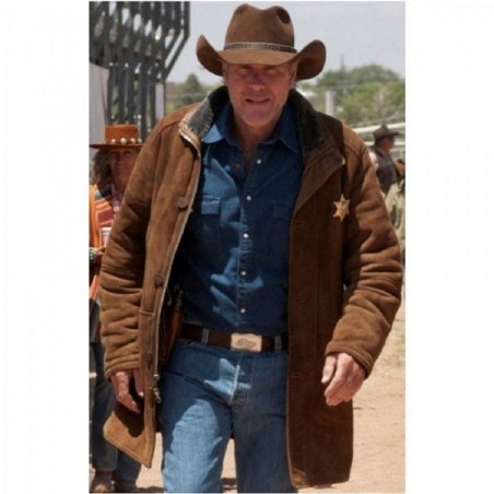 Walt Sheriff  Longmire Robert Taylor Brown Coat