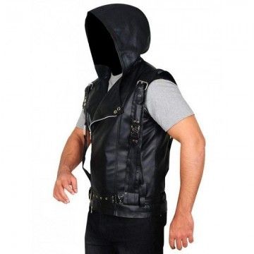 Tom Cruise Mena Leather Vest Jacket