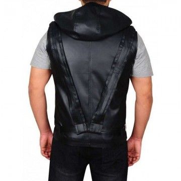 Tom Cruise Mena Leather Vest Jacket