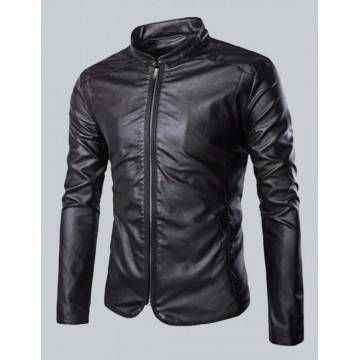Men's Classic Biker Jacket