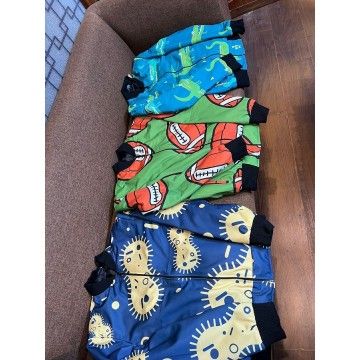 American Football Ball Pattern Mens Bomber Jacket