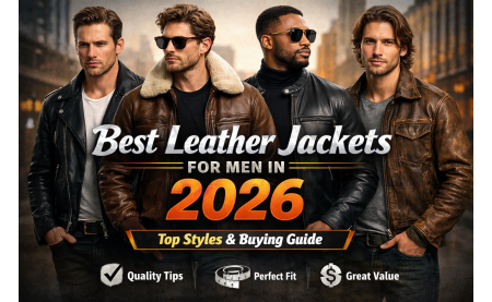 Best Leather Jackets for Men in 2026 (Top Styles & Buying Guide)